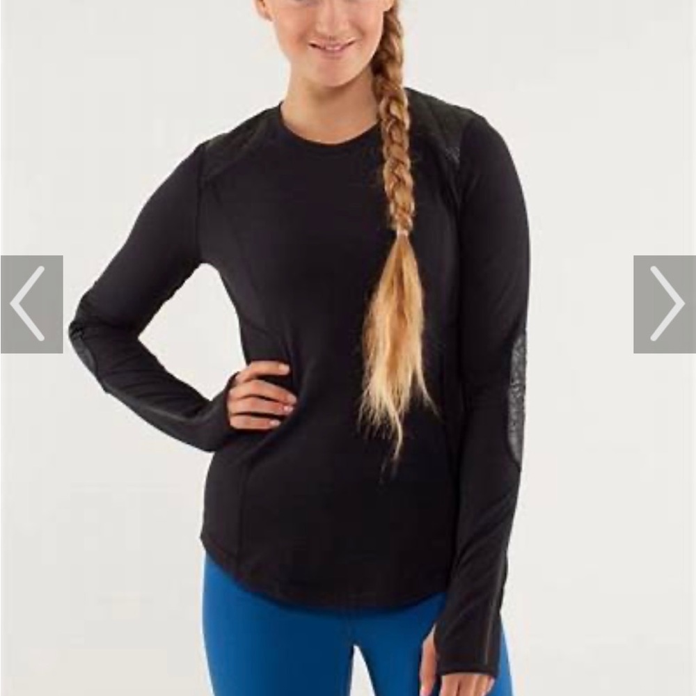 Lululemon top (ice princess)
